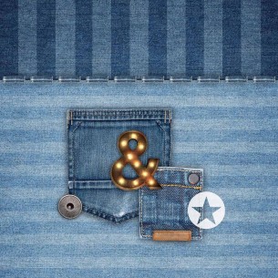 Funda cojín JEANS JVR 2