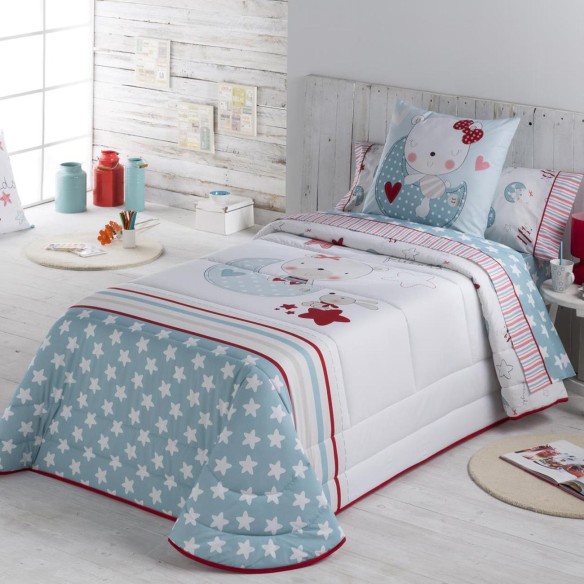Colcha bouti reversible MOON  JVR