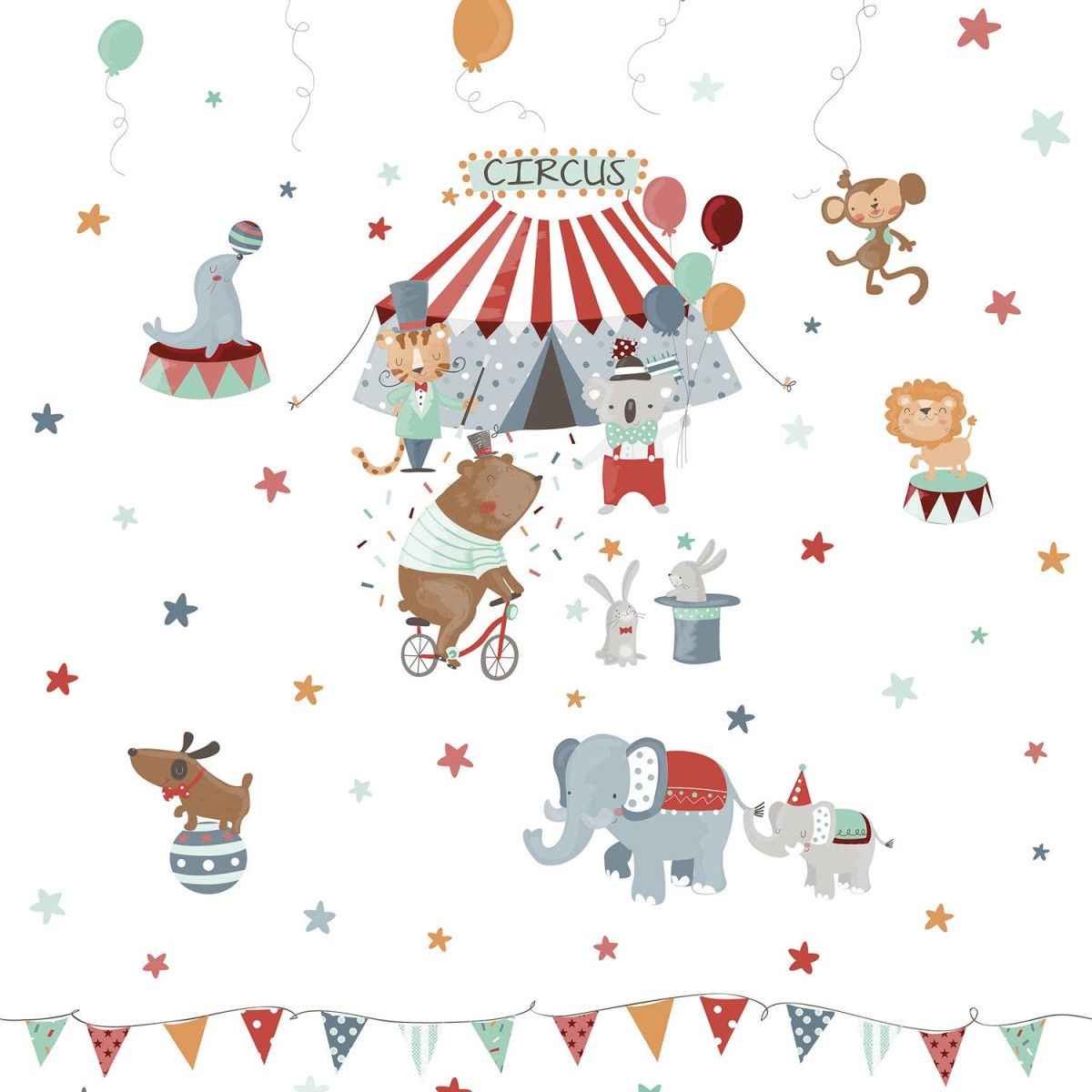 Colcha bouti infantil CIRCUS JVR