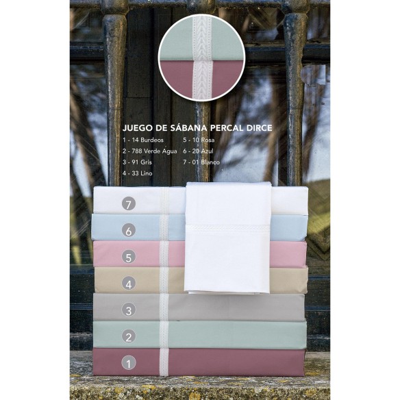 Juego sábanas DIRCE Cañete