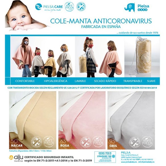Manta COLE MANTA Pielsa