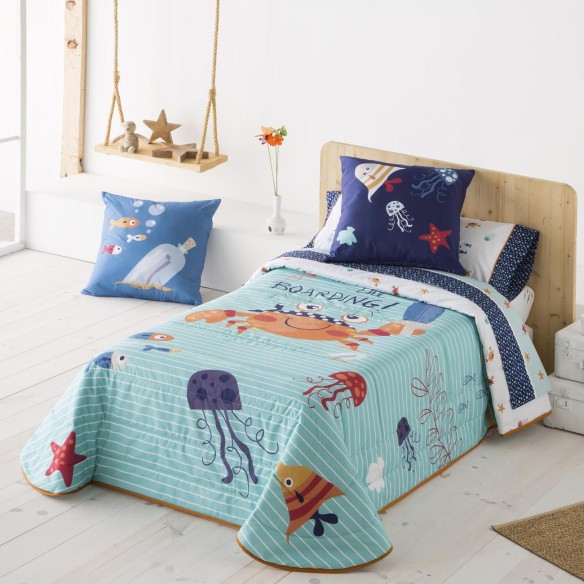 Colcha bouti infantil CRABBY JVR