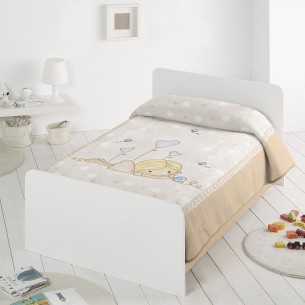 Manta estampada NIÑA ACOSTADA 6377 Pielsa