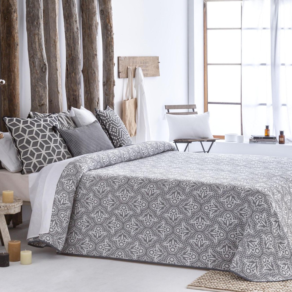 Colcha reversible JEREZ Sansa