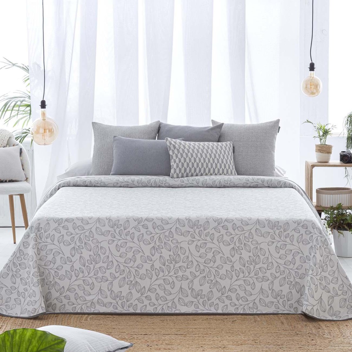 Colcha reversible OLIVA Sansa