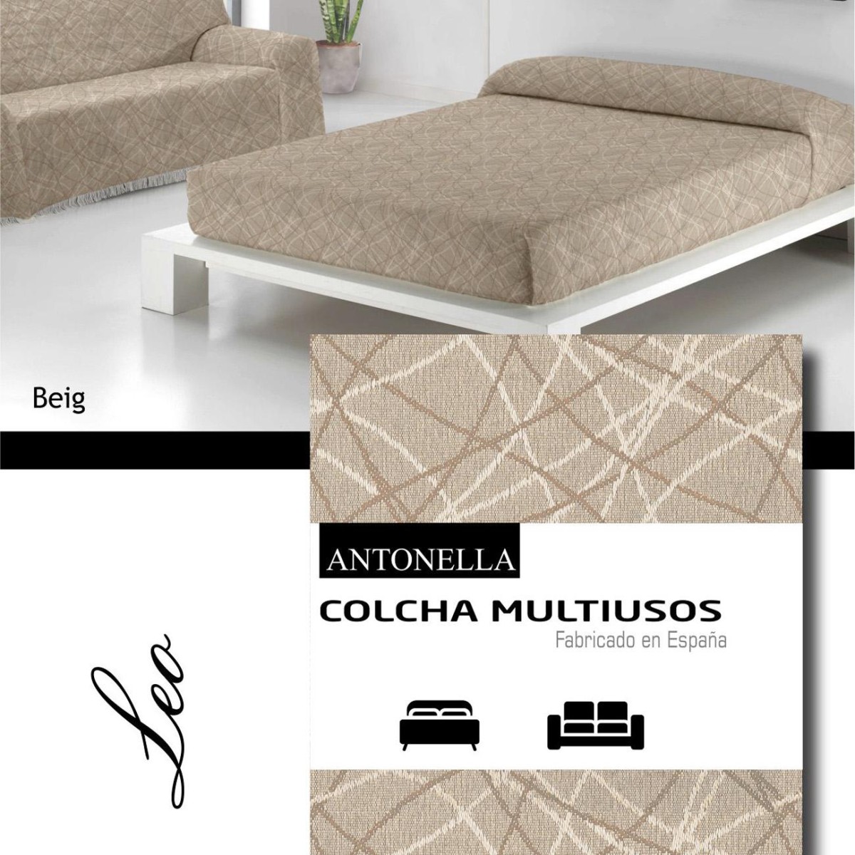Colcha multiusos LEO Antonella