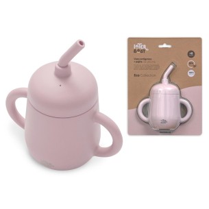 Vaso con pajita ANTIGOTEO Interbaby 2