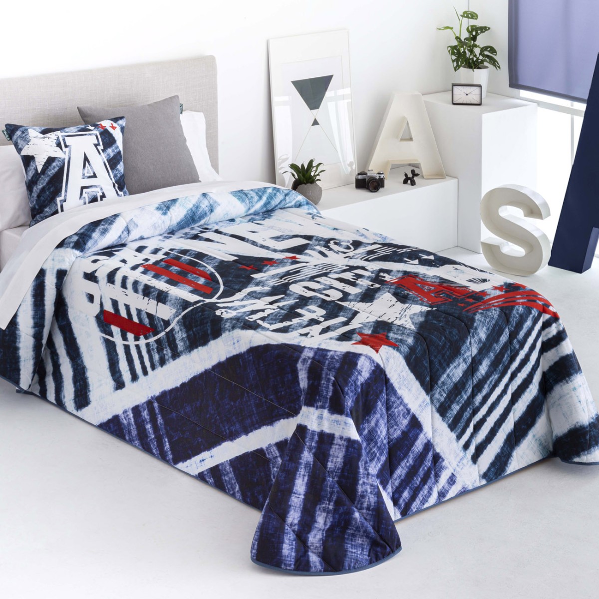 Colcha bouti JEANS Sansa