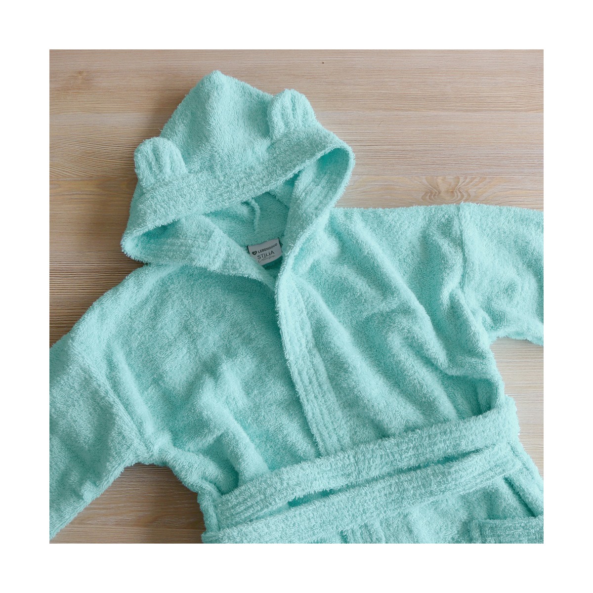 Albornoz infantil BASIC CON OREJAS Stilia