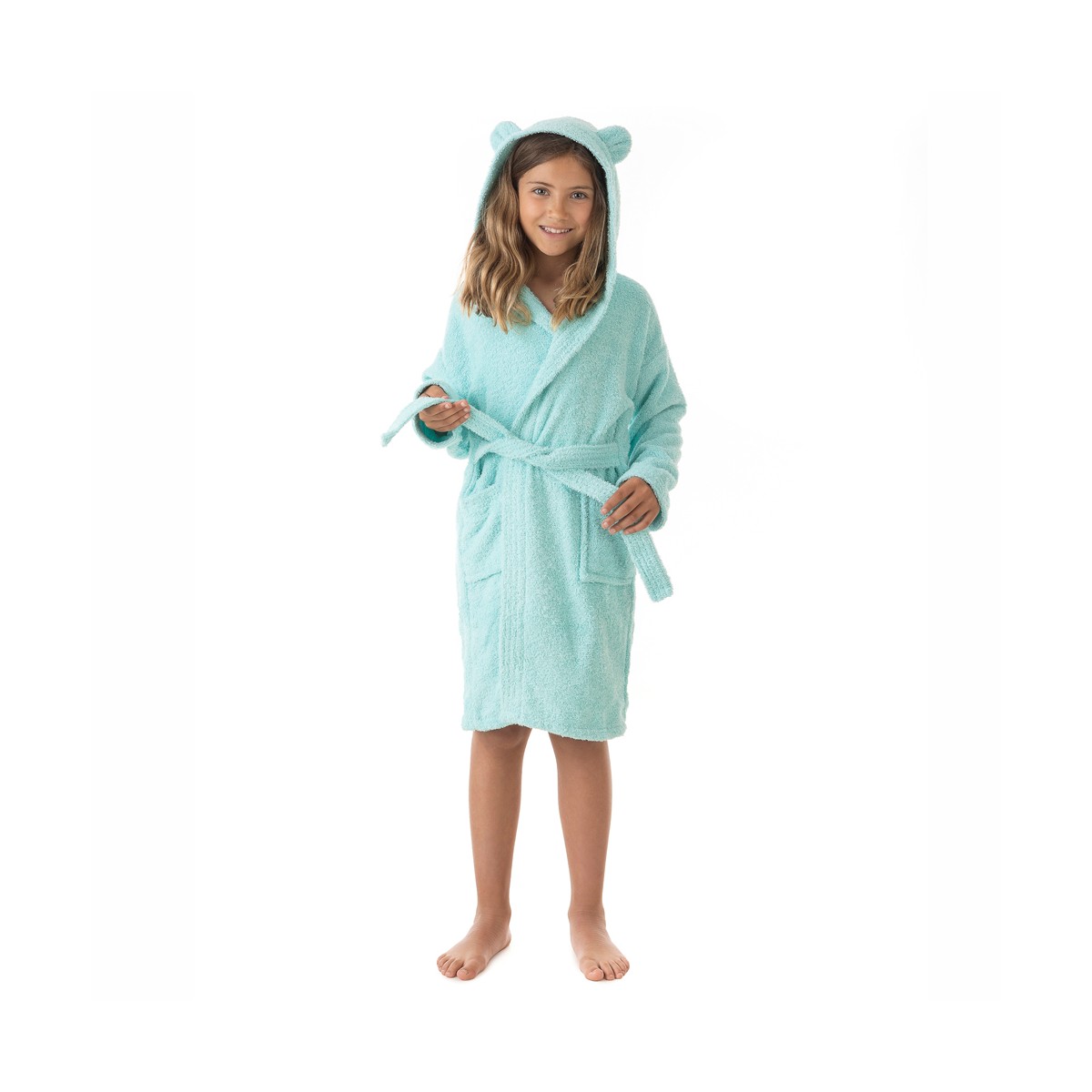 Albornoz infantil BASIC CON OREJAS Stilia