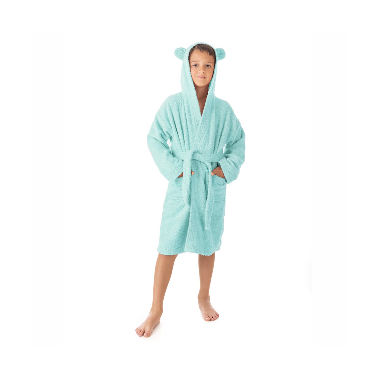 Albornoz infantil BASIC CON OREJAS Stilia
