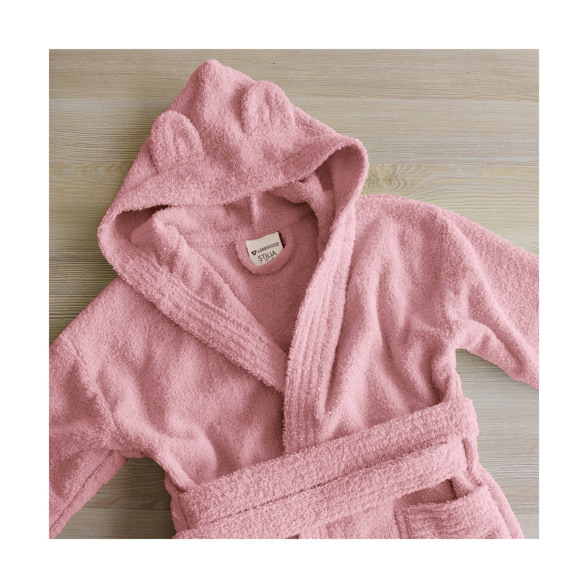 Albornoz infantil BASIC CON OREJAS Stilia
