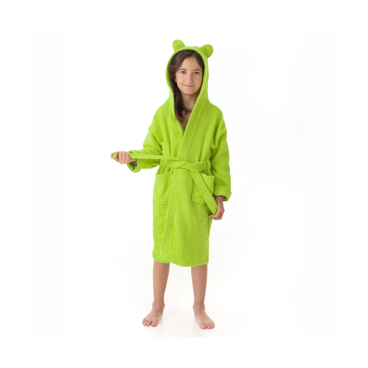 Albornoz infantil BASIC CON OREJAS Stilia