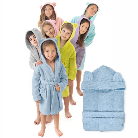 Albornoz infantil BASIC CON OREJAS Stilia