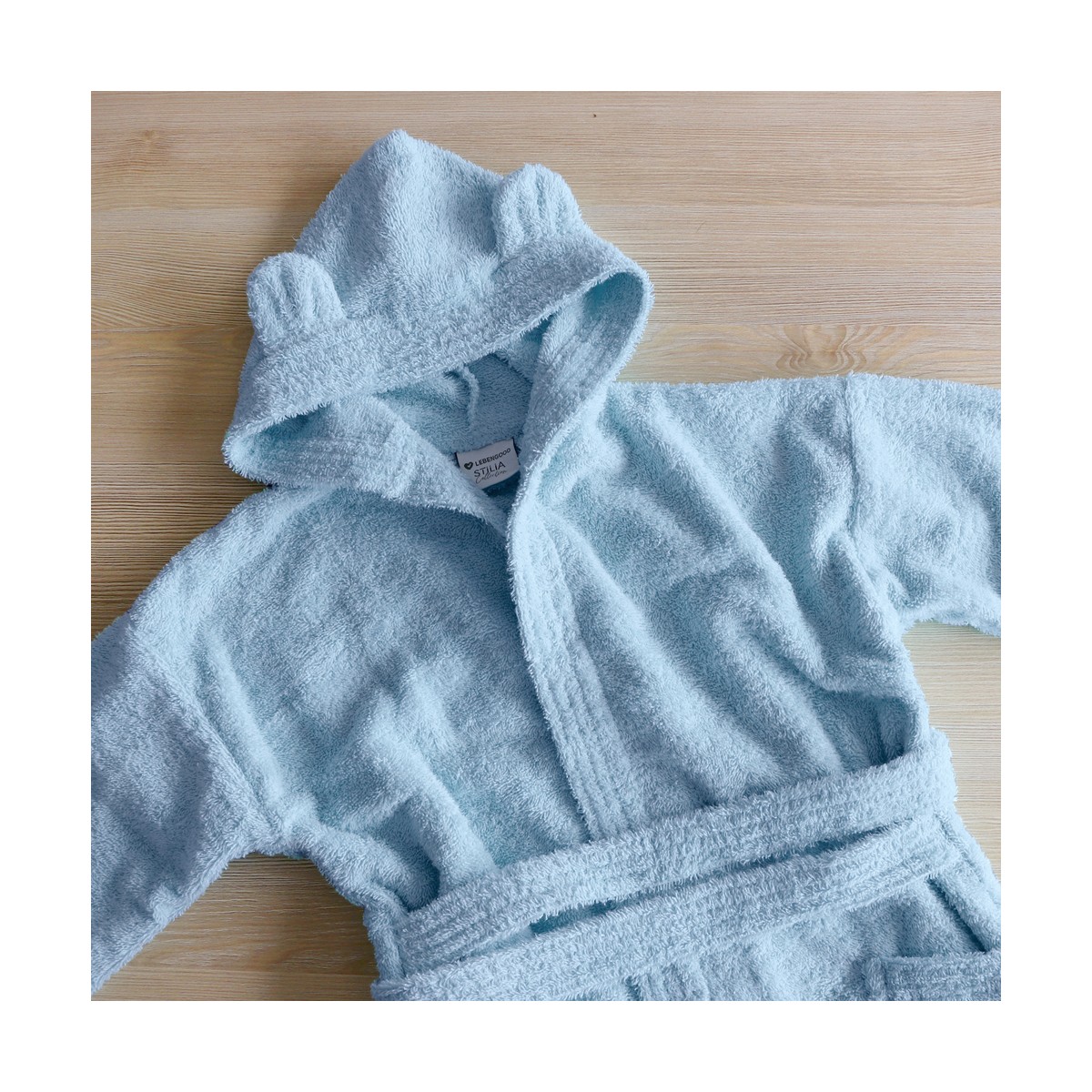 Albornoz infantil BASIC CON OREJAS Stilia