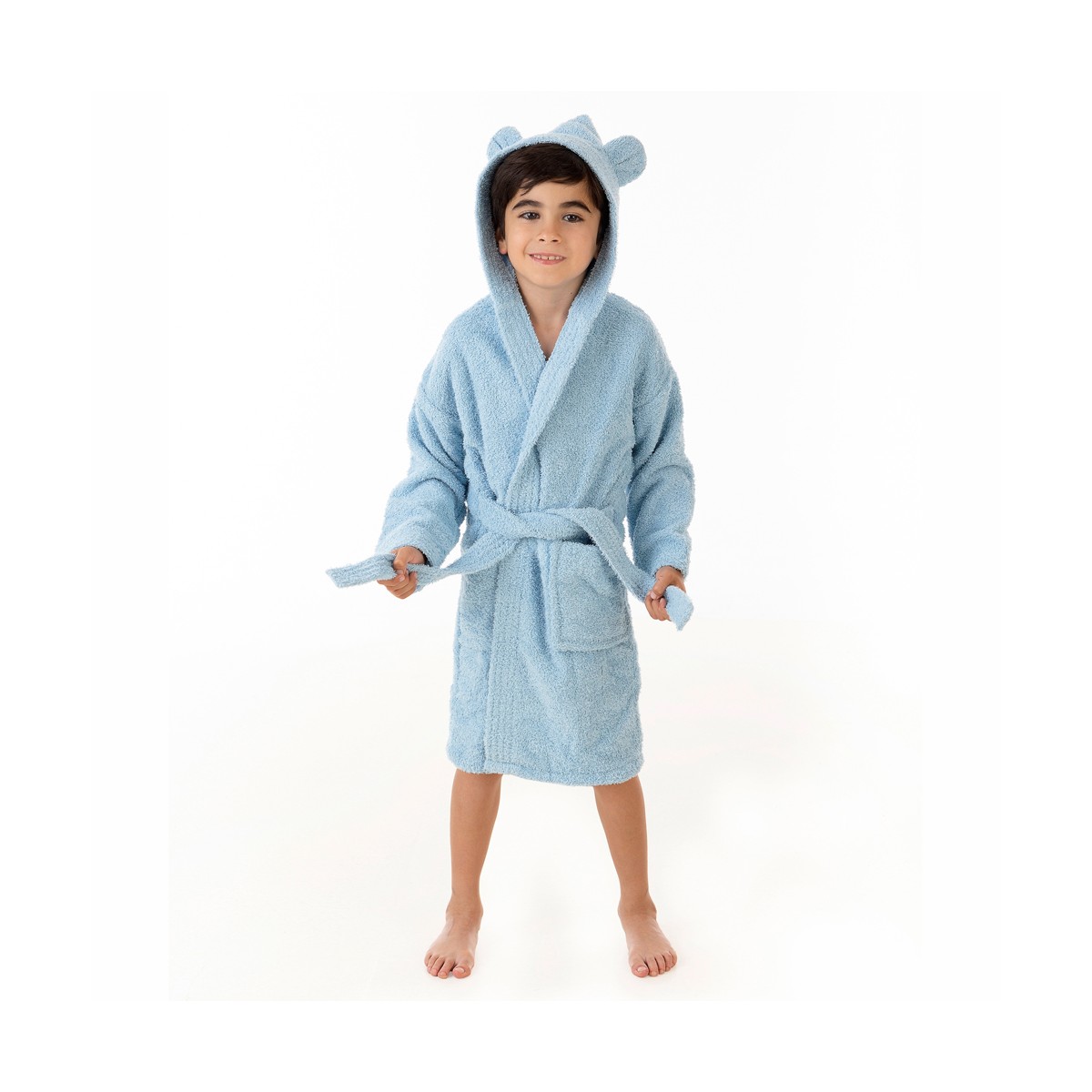Albornoz infantil BASIC CON OREJAS Stilia