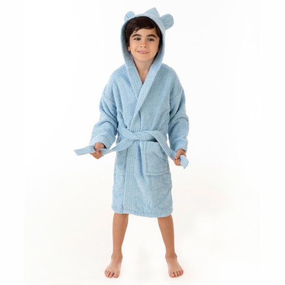 Albornoz infantil BASIC CON OREJAS Stilia