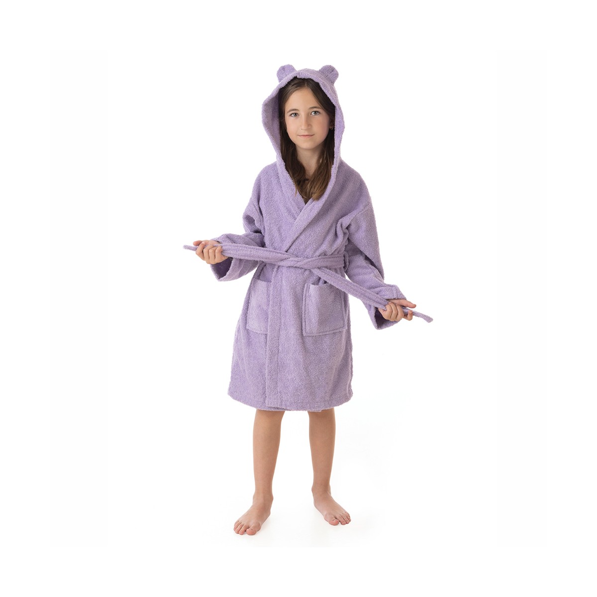 Albornoz infantil BASIC CON OREJAS Stilia