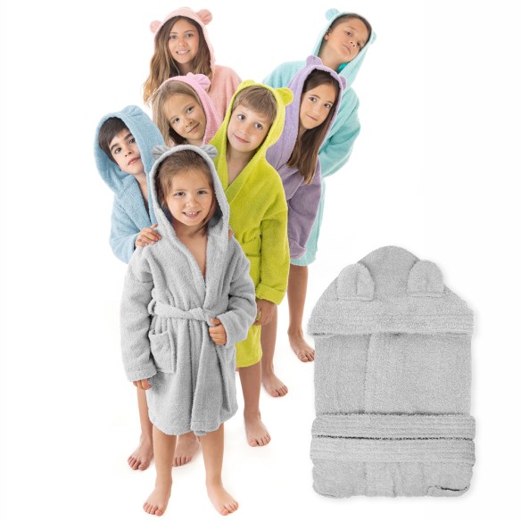 Albornoz infantil BASIC CON OREJAS Stilia