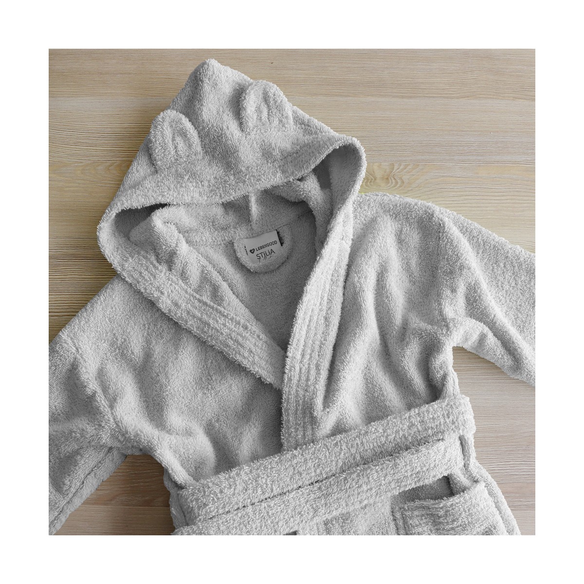 Albornoz infantil BASIC CON OREJAS Stilia