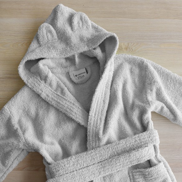 Albornoz infantil BASIC CON OREJAS Stilia