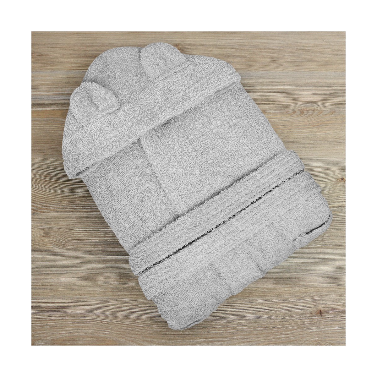 Albornoz infantil BASIC CON OREJAS Stilia
