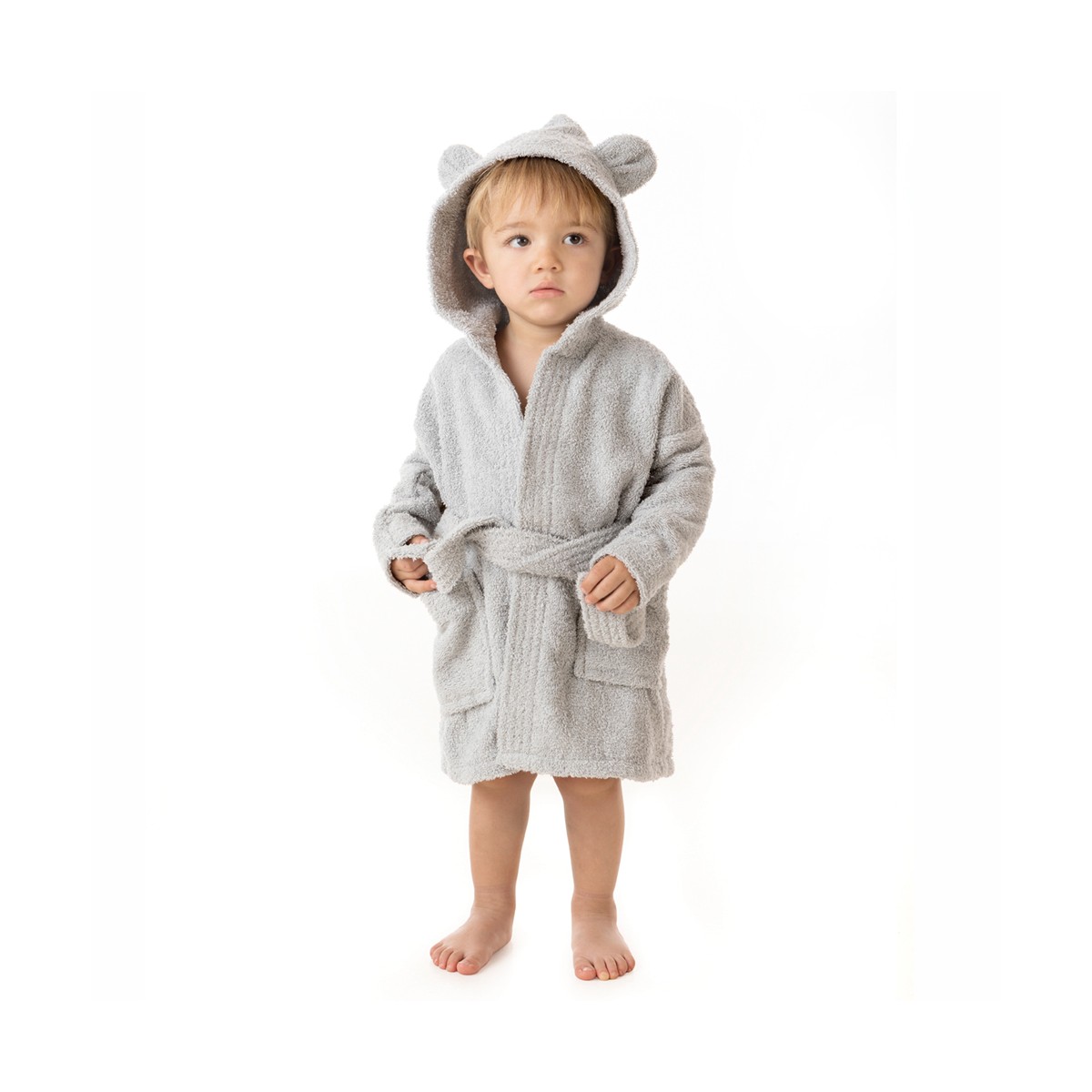 Albornoz infantil BASIC CON OREJAS Stilia