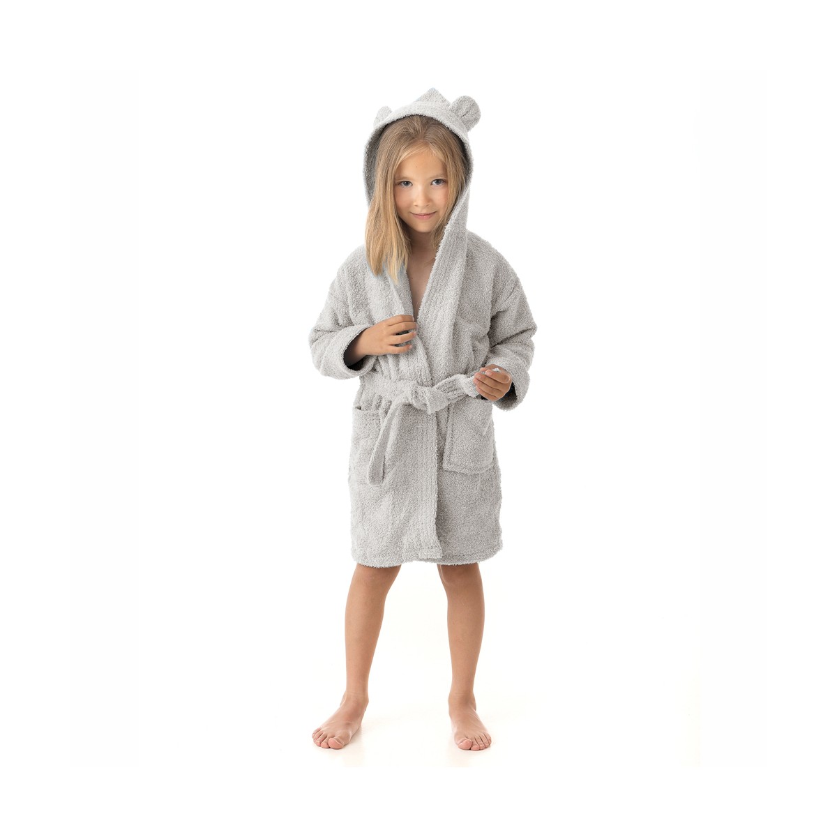 Albornoz infantil BASIC CON OREJAS Stilia