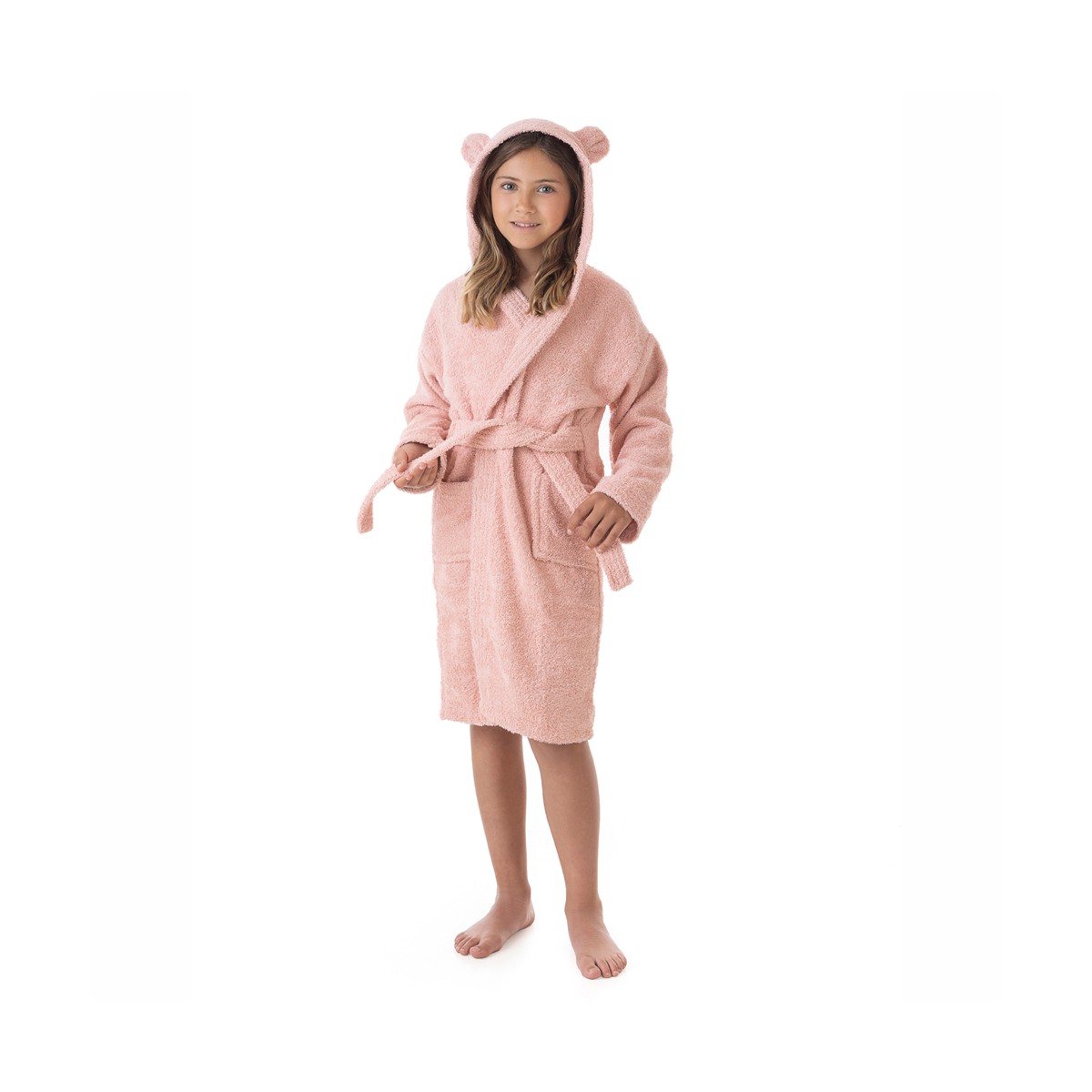 Albornoz infantil BASIC CON OREJAS Stilia