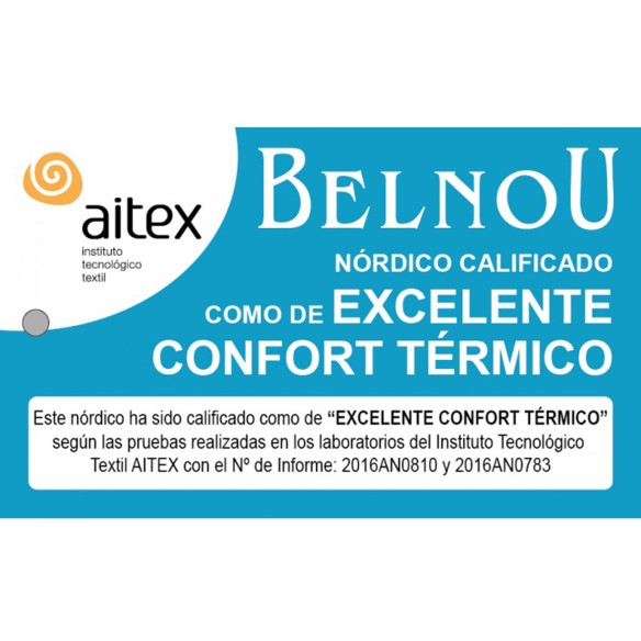 Relleno nórdico TACTO SEDA 300 Gr. Belnou