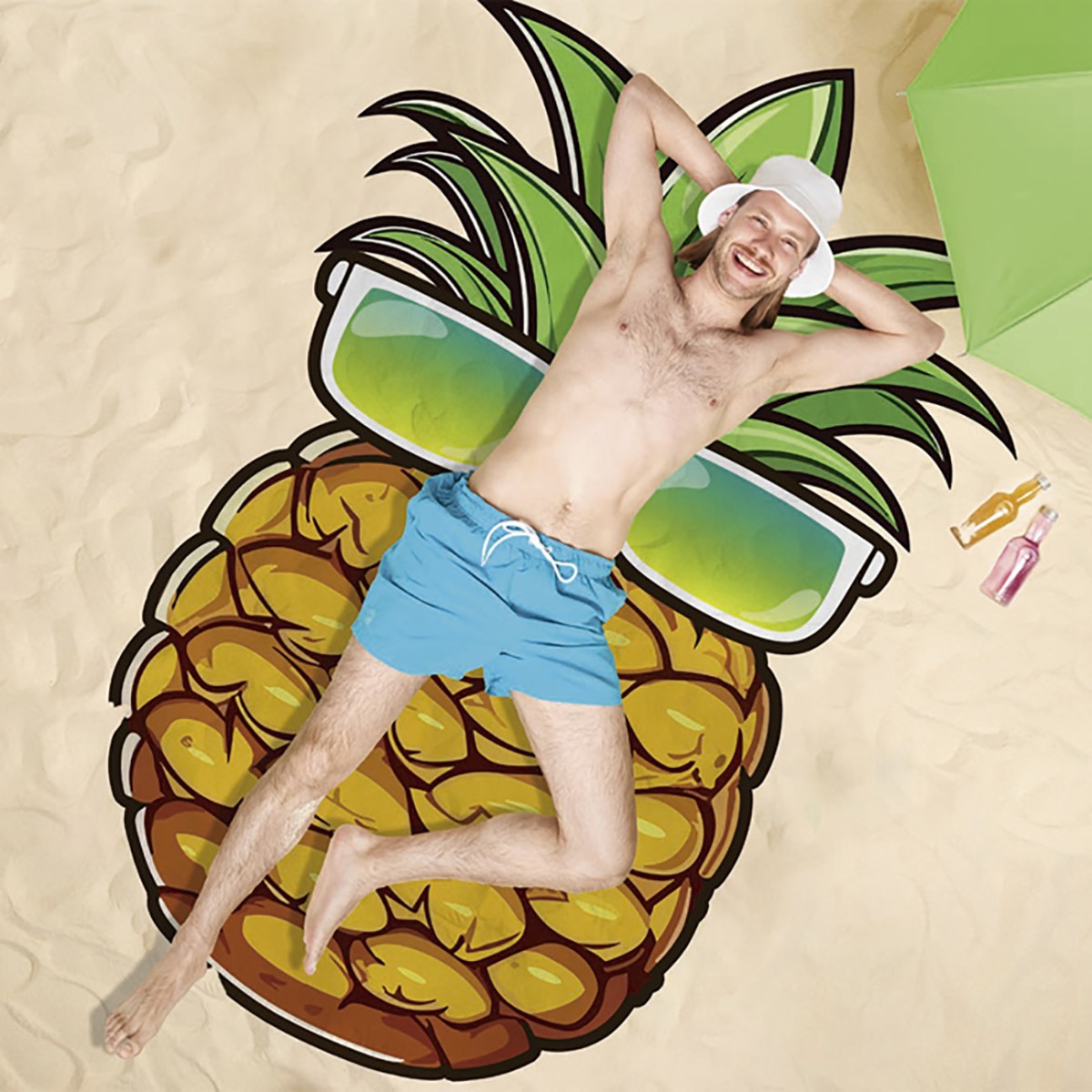TOALLA PLAYA PINEAPPLE Ecotowel