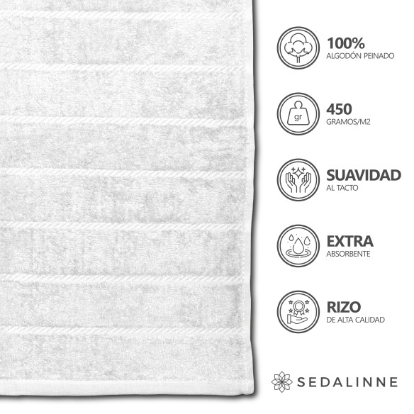 Pack 2 paños cocina LISOS Sedalinne