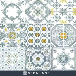 Mantel hule MOSAICO Sedalinne 2