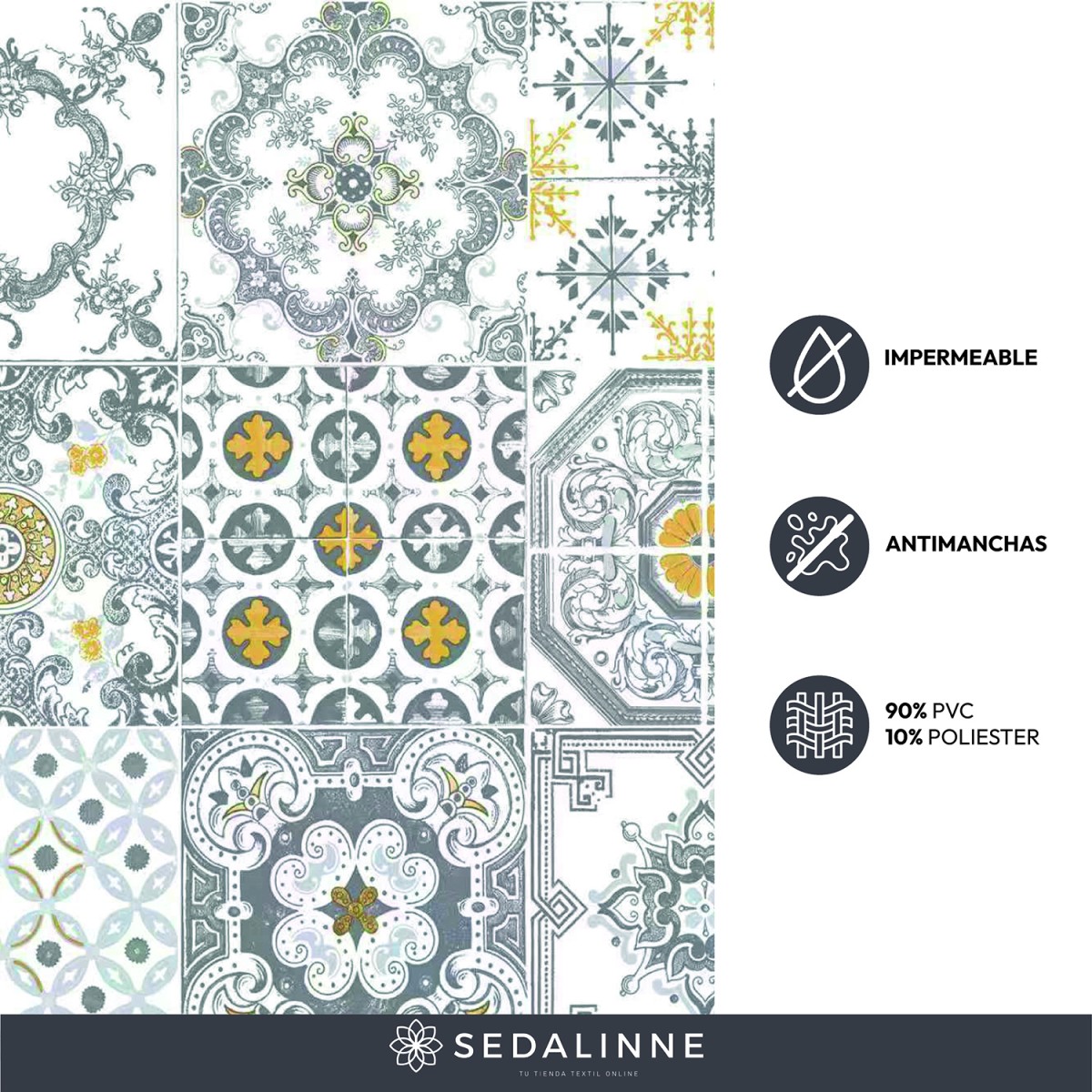 Mantel hule MOSAICO Sedalinne