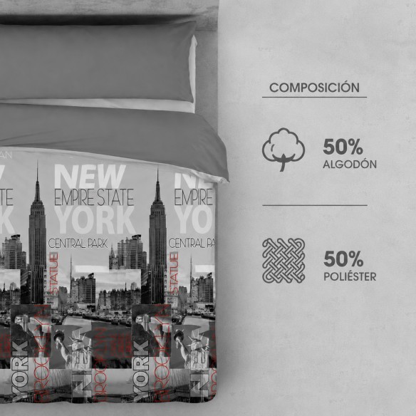 Juego funda nórdica CENTRAL PARK Pierre Cardin