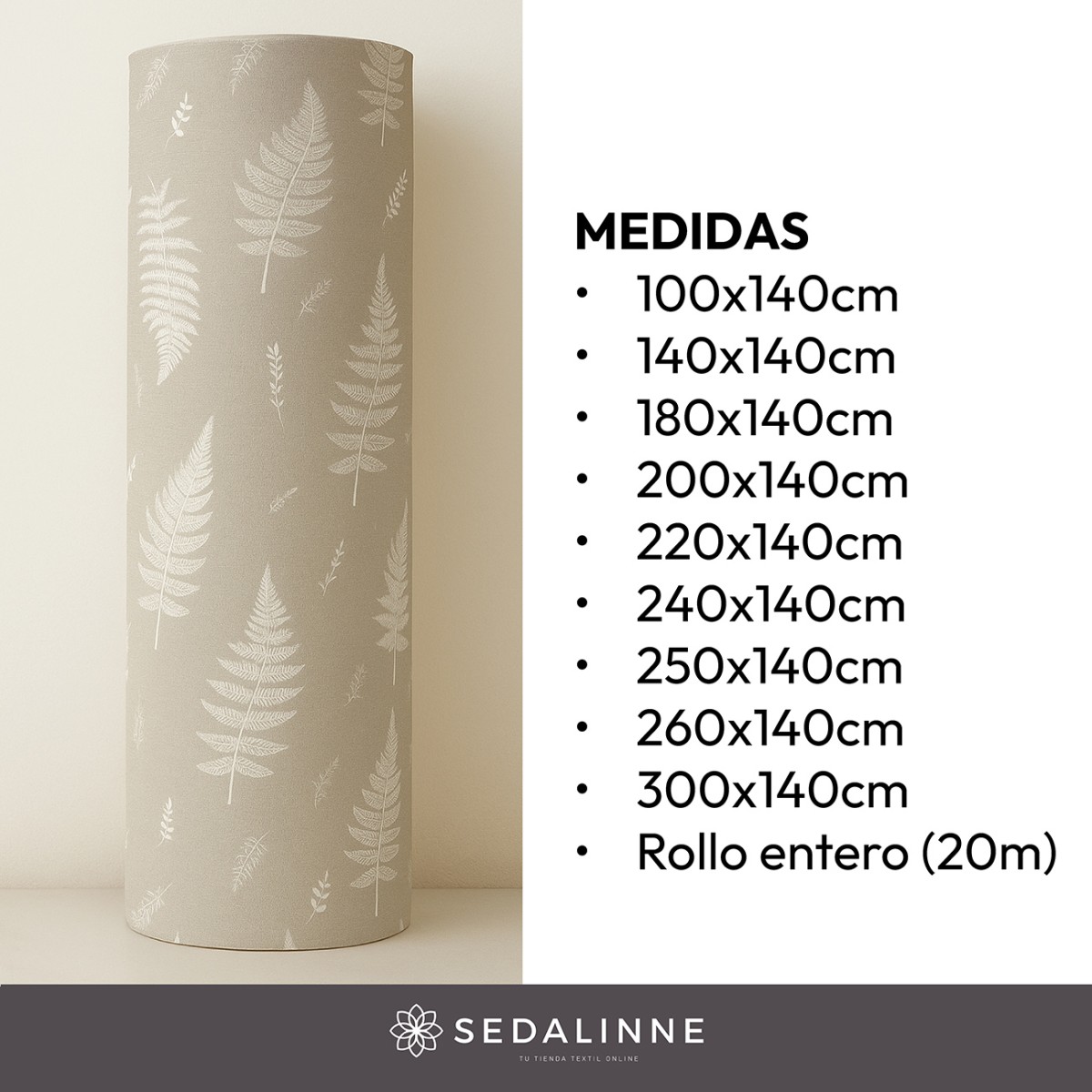 Mantel hule PLUMAS Sedalinne