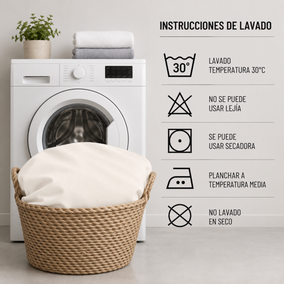 Sábana bajera COMBINATE 50/50 Luna Textil