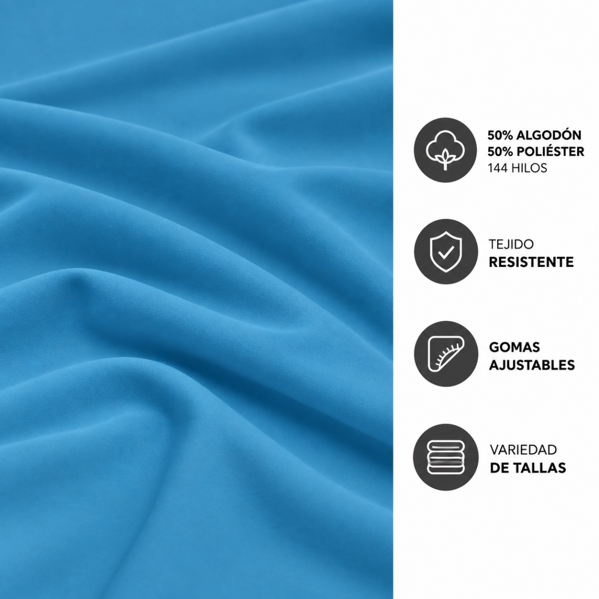 Sábana bajera COMBINATE 50/50 Luna Textil
