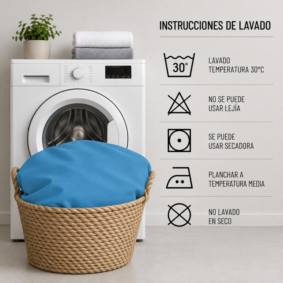 Sábana bajera COMBINATE 50/50 Luna Textil