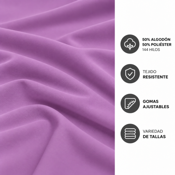 Sábana bajera COMBINATE 50/50 Luna Textil