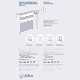 Cortina enrollable REF. 3043 Zebra Textil