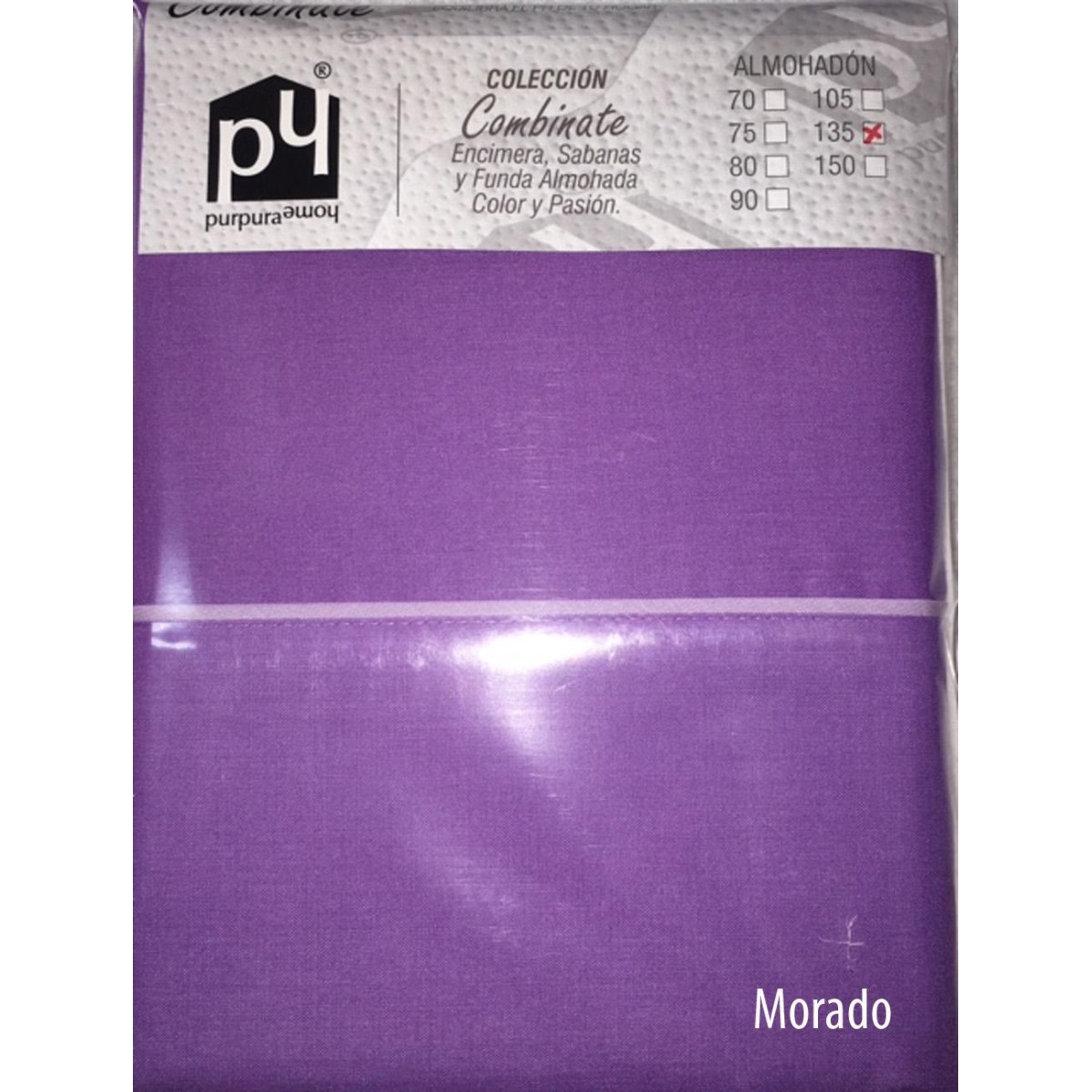 Sábana encimera COMBINATE 50/50 Purpura Home