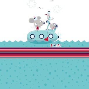 Juego funda nórdica SAILORS JVR 2