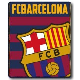 Manta plaid ESCUDO FC Barcelona