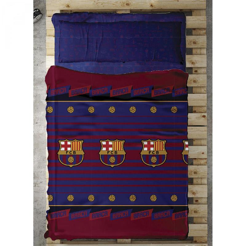 juego-sabanas-balon-fc-barcelona
