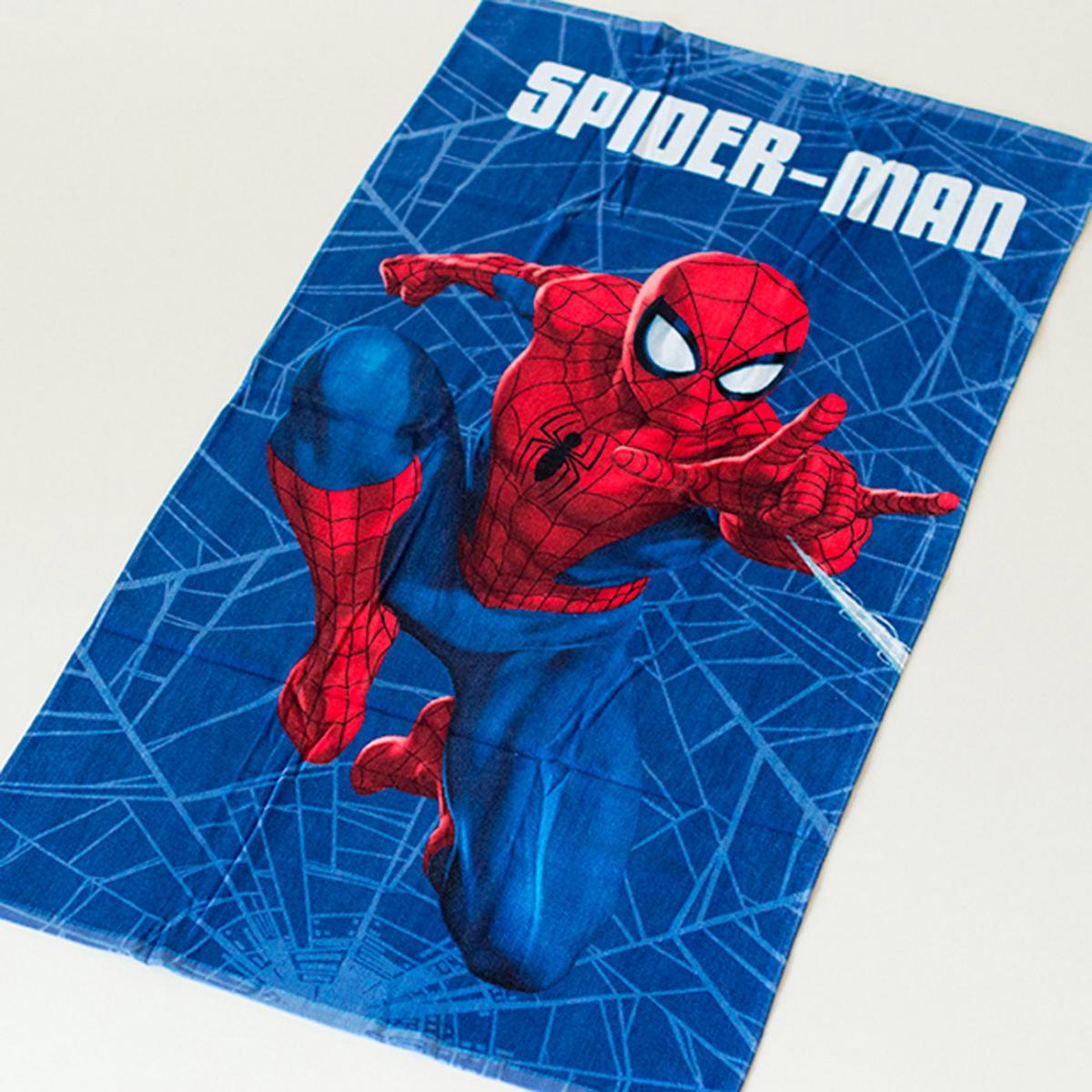 toalla playa spiderman