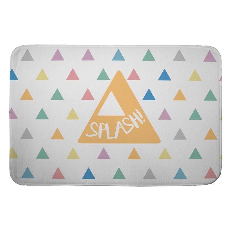 alfombra de baño triangle